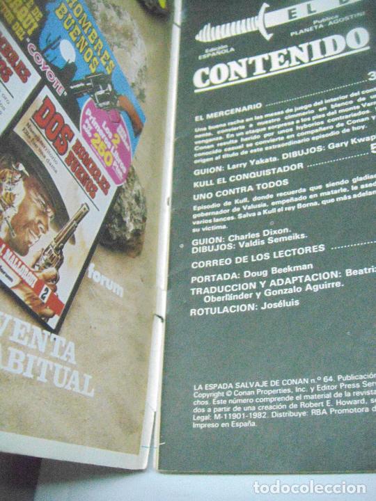 C&oacute;mics: LA ESPADA SALVAJE DE CONAN -VARIOS N&Uacute;MEROS - ED. FORUM - Foto 8