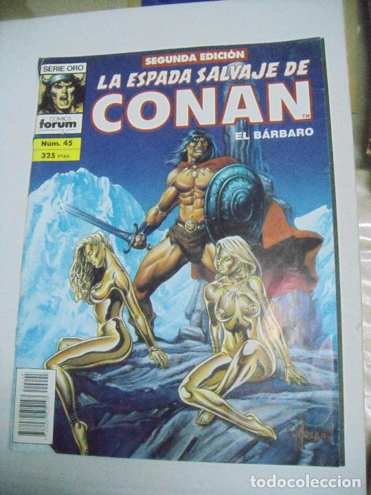 C&oacute;mics: LA ESPADA SALVAJE DE CONAN -VARIOS N&Uacute;MEROS - ED. FORUM - Foto 12