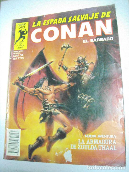 C&oacute;mics: LA ESPADA SALVAJE DE CONAN -VARIOS N&Uacute;MEROS - ED. FORUM - Foto 13