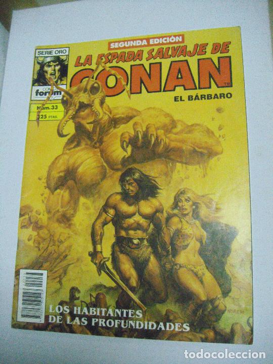C&oacute;mics: LA ESPADA SALVAJE DE CONAN -VARIOS N&Uacute;MEROS - ED. FORUM - Foto 15