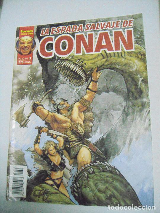 C&oacute;mics: LA ESPADA SALVAJE DE CONAN N&ordm; 3 y 7 - VOL. 3 - ED. FORUM - Foto 1