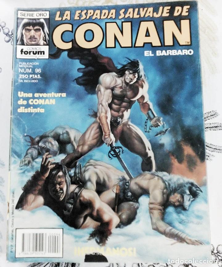 C&oacute;mics: LA ESPADA SALVAJE DE CONAN FORUM SERIE ORO N.&ordm; 96 - Foto 1