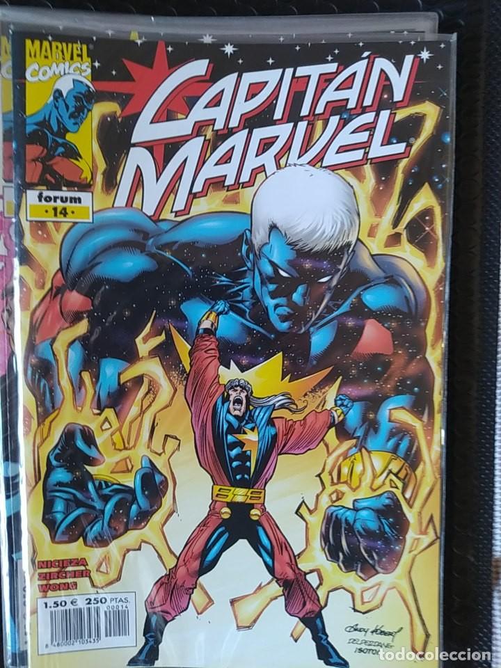 C&oacute;mics: CAPIT&Aacute;N MARVEL #14-PETER DAVID-FORUM-NUEVO-BOLSA & BACKBOARD - Foto 1