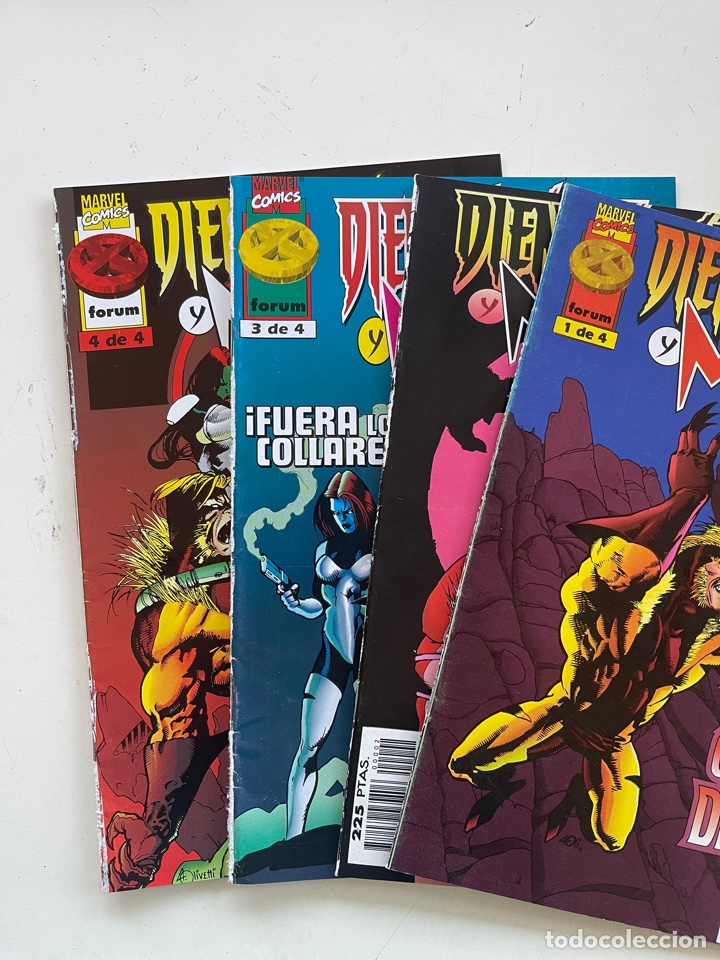 C&oacute;mics: Dientes de sable y M&iacute;stica mini serie de 4 n&uacute;meros - Foto 2