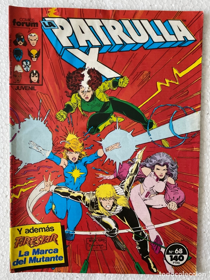 C&oacute;mics: PATRULLA X #68 Vol1 FORUM 1&ordf; edici&oacute;n. - Foto 1