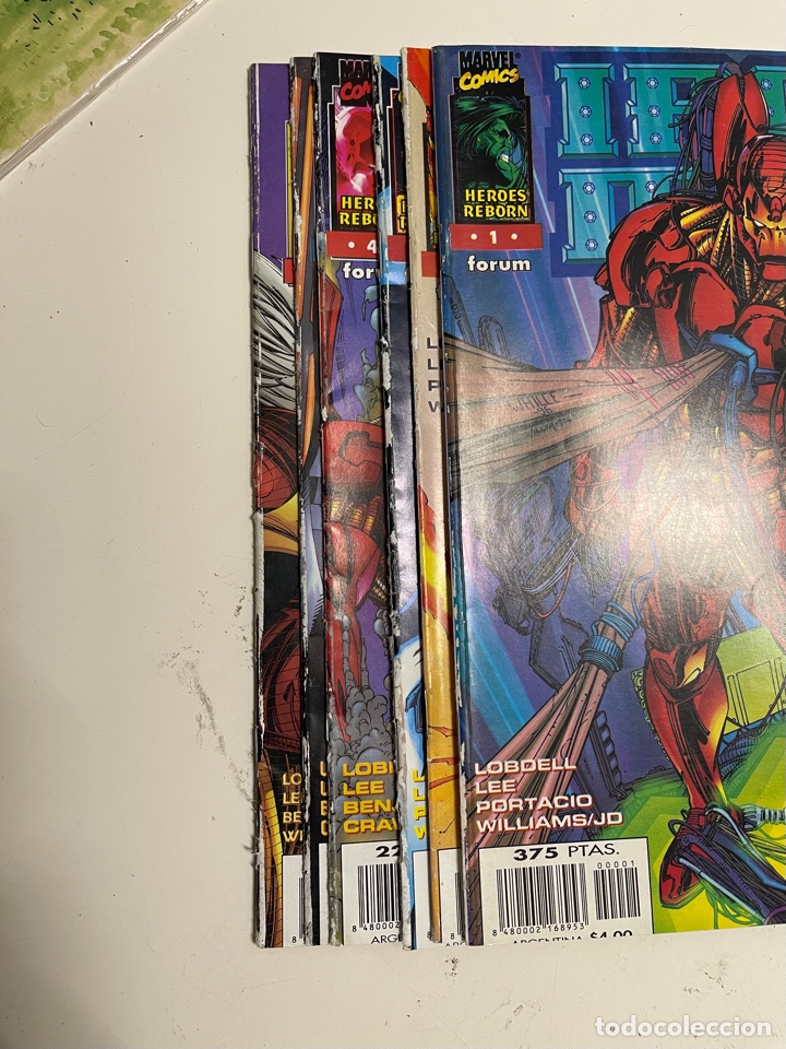 C&oacute;mics: Iron Man h&eacute;roes reborn - Foto 3