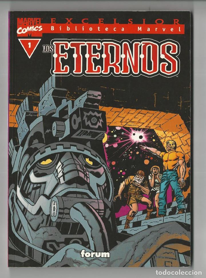 C&oacute;mics: Planeta. Biblioteca marvel. Los eternos. 1. - Foto 1