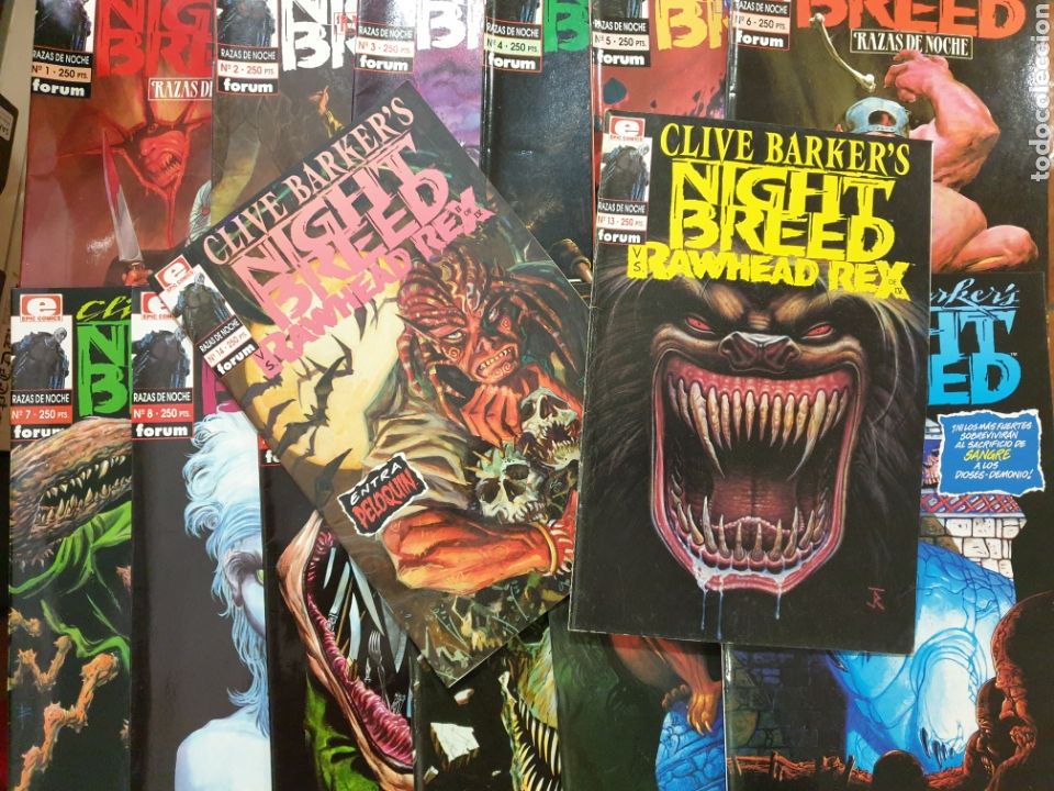 C&oacute;mics: RAZAS DE NOCHE. FORUM. 14 N&Uacute;MEROS CORRELATIVOS - Foto 1