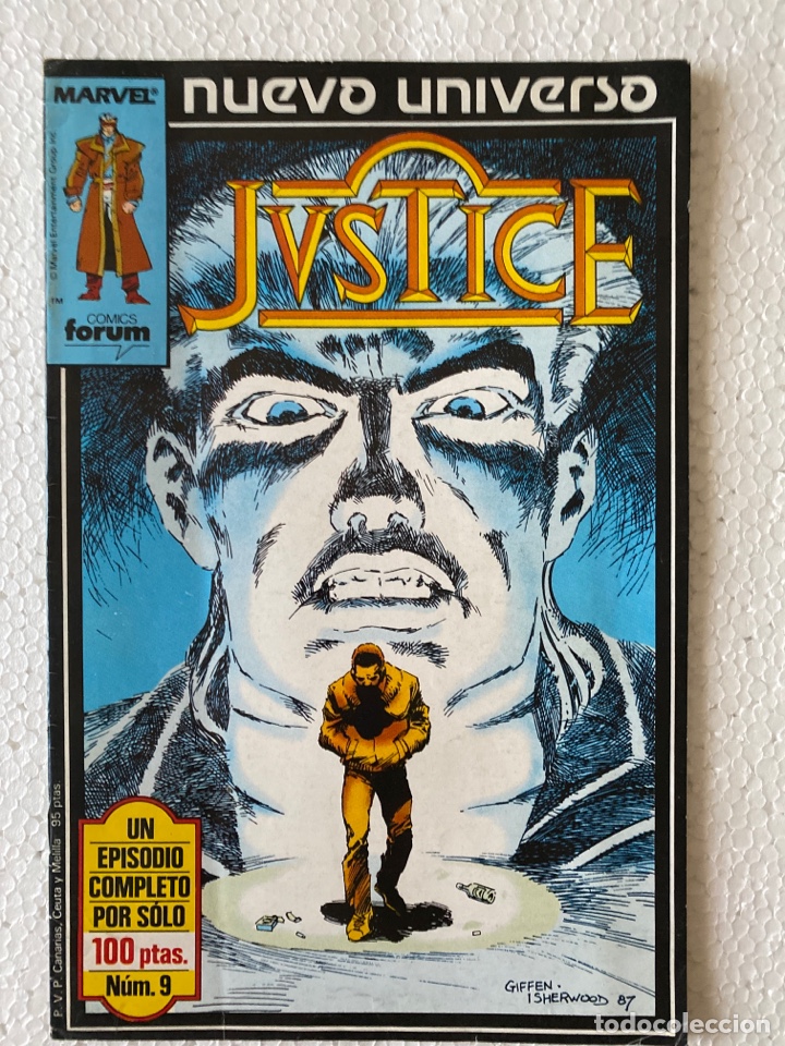 C&oacute;mics: JUSTICE #9 FORUM MARVEL NUEVO UNIVERSO &laquo;Buen estado&raquo; - Foto 1