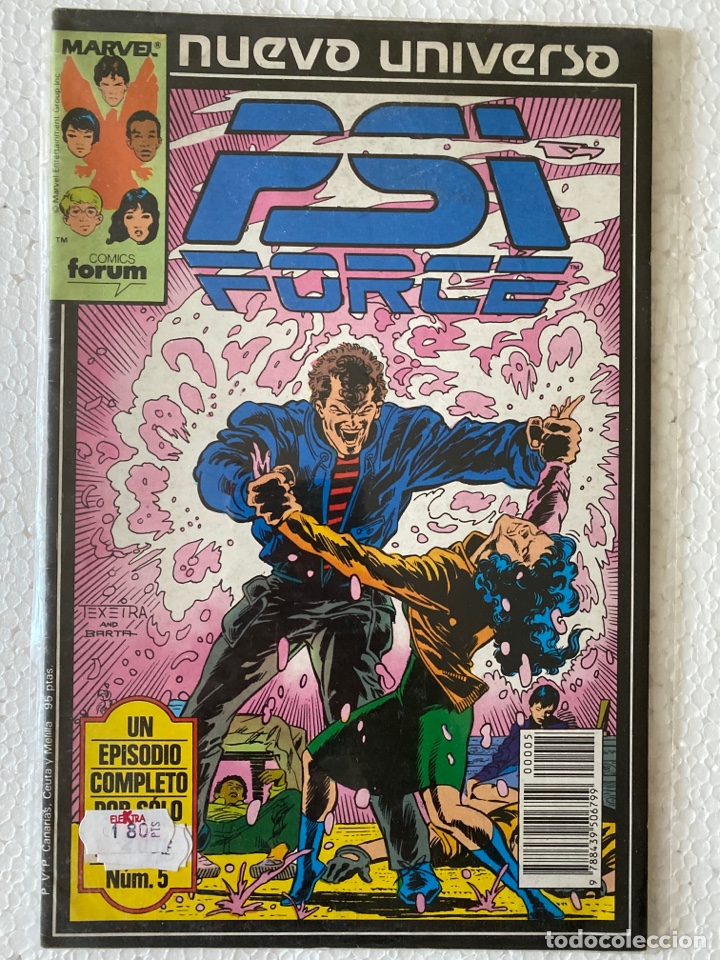 C&oacute;mics: PSI FORCE #5 FORUM MARVEL NUEVO UNIVERSO - Foto 1