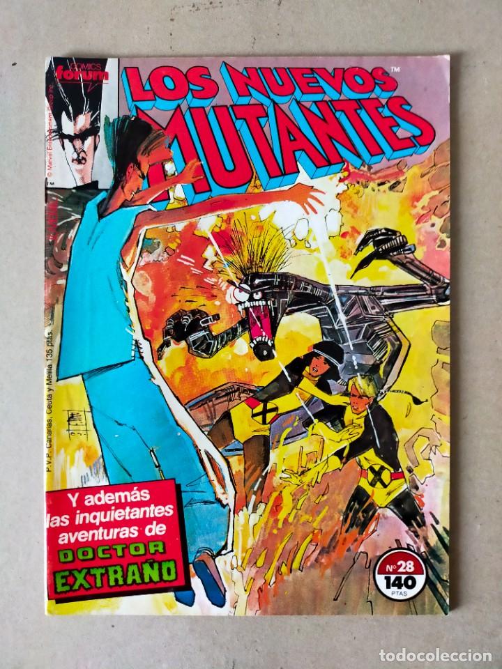 C&oacute;mics: LOS NUEVOS MUTANTES N&ordm; 28 // COMICS FORUM 1987 - Foto 1