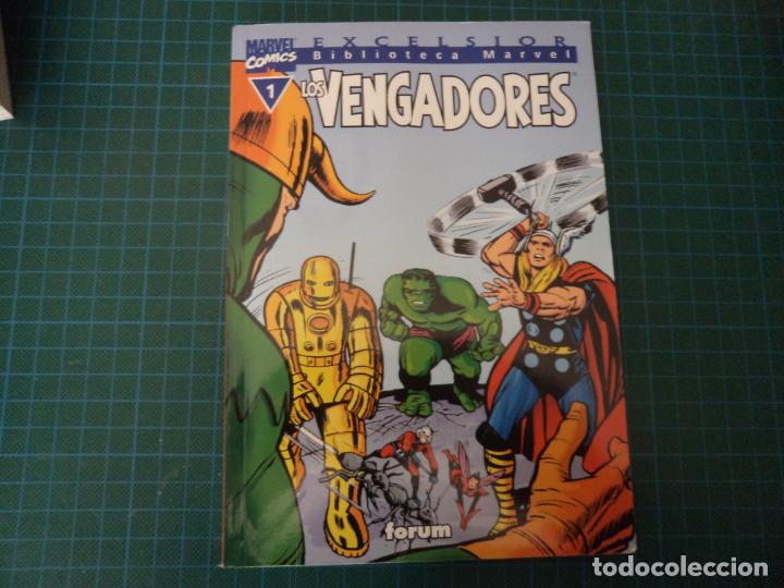 C&oacute;mics: Biblioteca Marvel. Los Vengadores. N&deg;1. Forum. - Foto 1