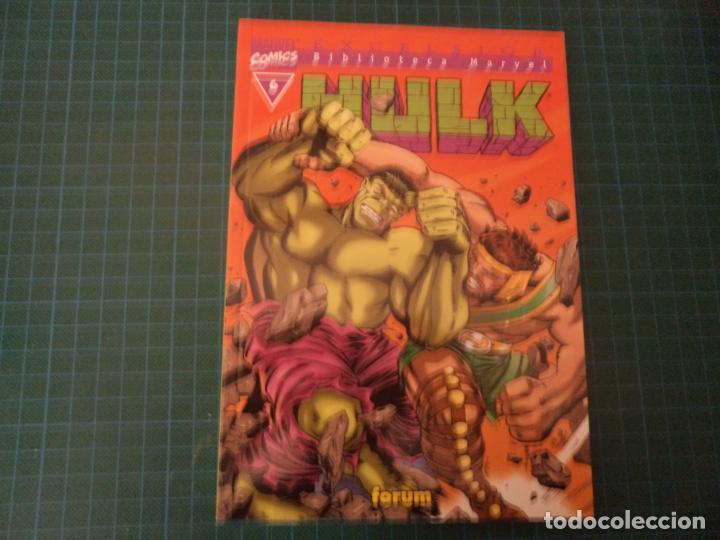 C&oacute;mics: Biblioteca Marvel. Hulk. N&deg;6. Forum. - Foto 1