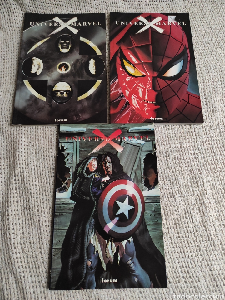 C&oacute;mics: UNIVERSO X MARVEL , LOTE DE 3 EJEMPLARES - N&ordm; 1 , 2 , 3 - Foto 1