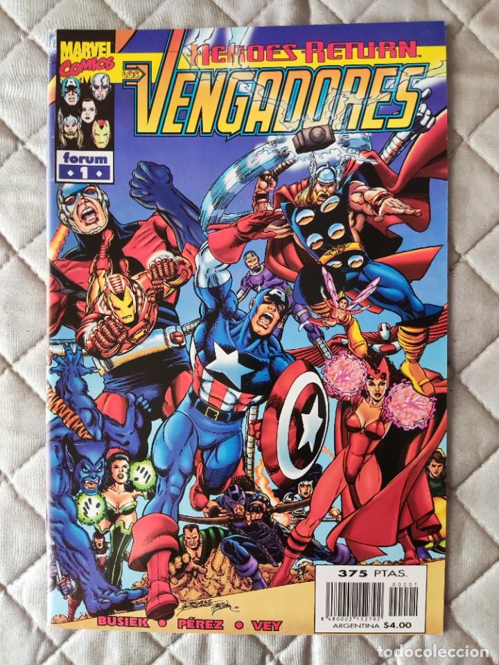 C&oacute;mics: Los Vengadores Heroes Return N&ordm; 1 FORUM - Foto 1