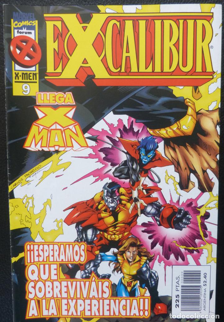 C&oacute;mics: Comic Excalibur,Numero 9,Marvel Comics,Forum,X-Men,A&ntilde;o 1996 - Foto 1