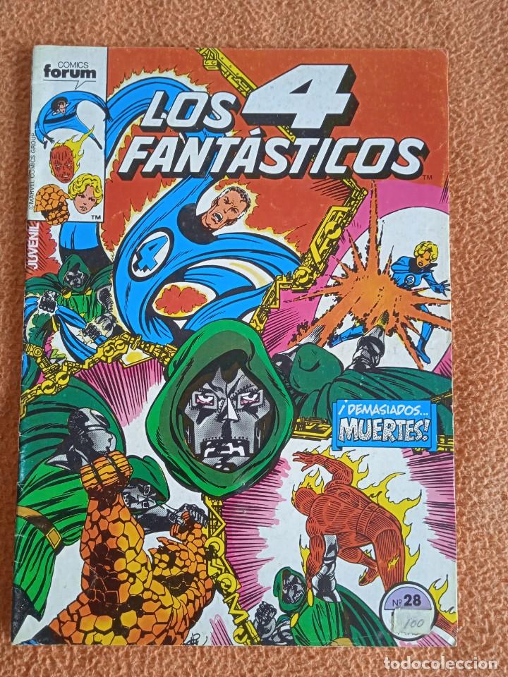 C&oacute;mics: 4 FANT&Aacute;STICOS 28 VOL 1 FORUM - Foto 1