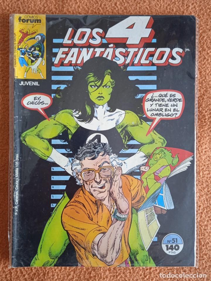 C&oacute;mics: 4 FANT&Aacute;STICOS 51 VOL 1 FORUM - Foto 1