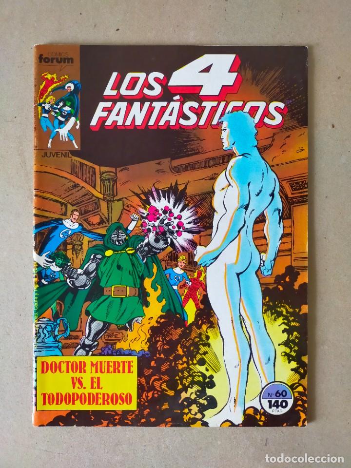 C&oacute;mics: LOS 4 FANTASTICOS N&ordm; 60 // COMICS FORUM 1987 - Foto 1