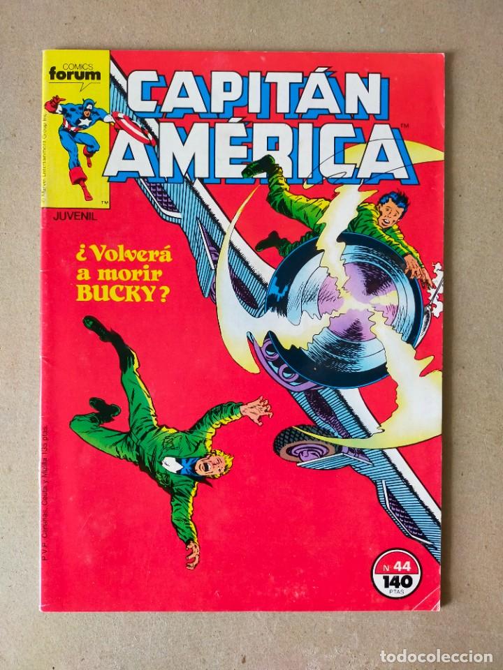 C&oacute;mics: CAPIT&Aacute;N AM&Eacute;RICA N&ordm; 44 VOL 1 // COMICS FORUM 1988 - Foto 1
