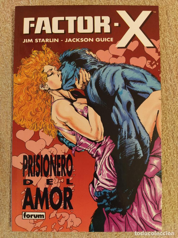 C&oacute;mics: Factor-X: Prisionero del Amor. Colecci&oacute;n Prestigio # 22. Forum. Impecable - Foto 1