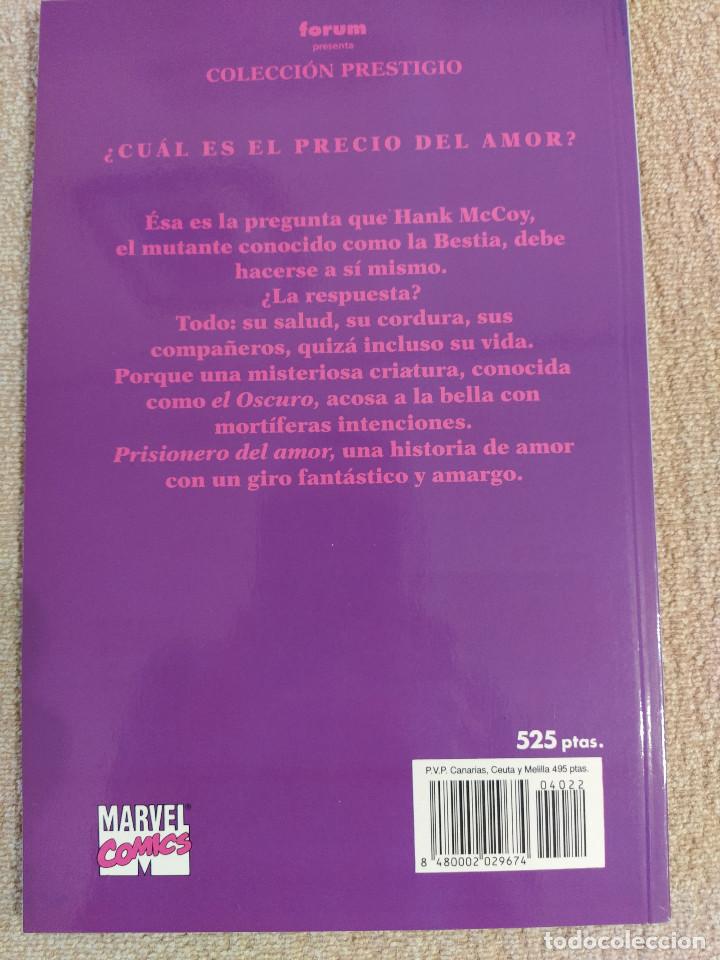 C&oacute;mics: Factor-X: Prisionero del Amor. Colecci&oacute;n Prestigio # 22. Forum. Impecable - Foto 2