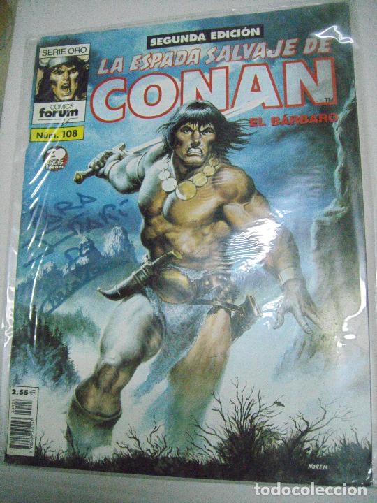 C&oacute;mics: LA ESPADA SALVAJE DE CONAN -VARIOS N&Uacute;MEROS - ED. FORUM - Foto 24