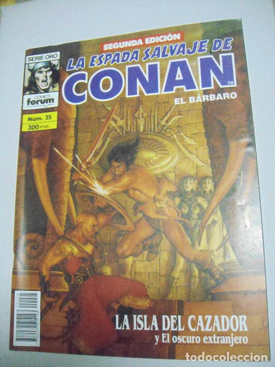 C&oacute;mics: LA ESPADA SALVAJE DE CONAN -VARIOS N&Uacute;MEROS - ED. FORUM - Foto 25