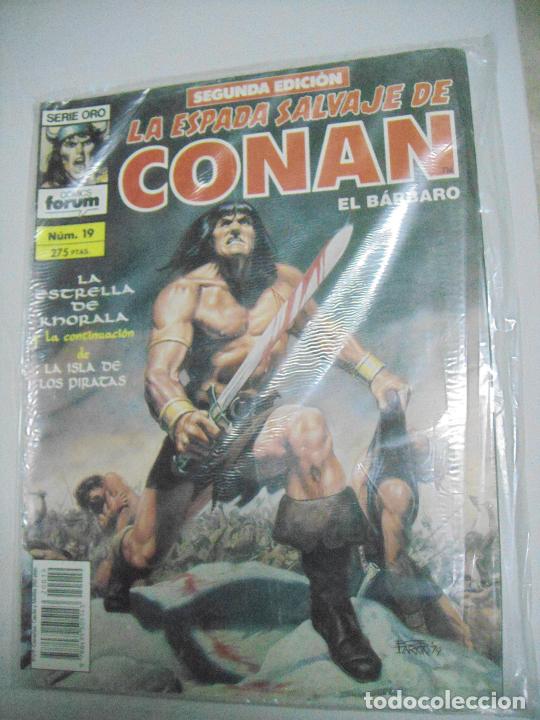 C&oacute;mics: LA ESPADA SALVAJE DE CONAN -VARIOS N&Uacute;MEROS - ED. FORUM - Foto 28