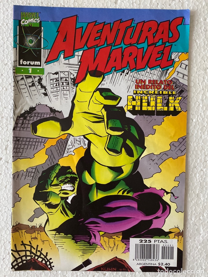 C&oacute;mics: AVENTURAS MARVEL #1 - FORUM EN BUEN ESTADO - Foto 1