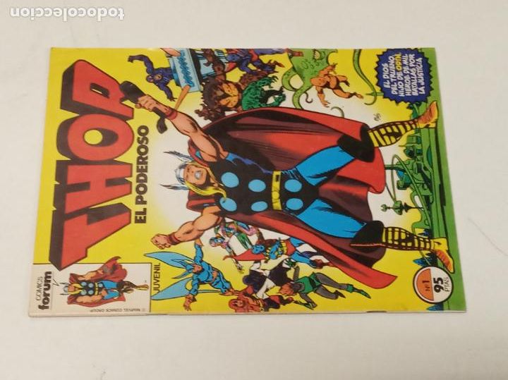 C&oacute;mics: THOR EL PODEROSO VOL. I / LOTE CON LOS N&Uacute;MEROS 1 A 12 / MARVEL - FORUM - Foto 2