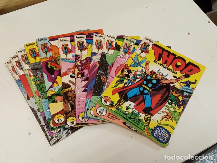 C&oacute;mics: THOR EL PODEROSO VOL. I / LOTE CON LOS N&Uacute;MEROS 1 A 12 / MARVEL - FORUM - Foto 1