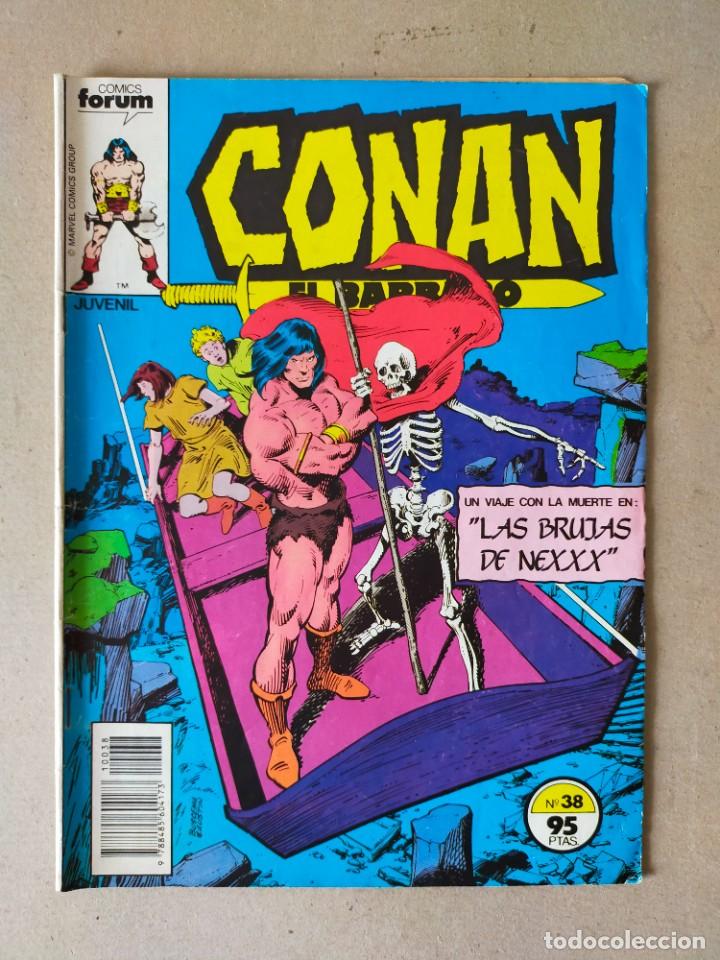 C&oacute;mics: CONAN EL BARBARO N&ordm; 38 // COMICS FORUM 1983 - Foto 1