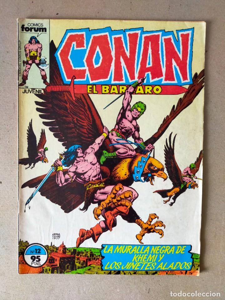 C&oacute;mics: CONAN EL BARBARO N&ordm; 12 // COMICS FORUM 1983 - Foto 1