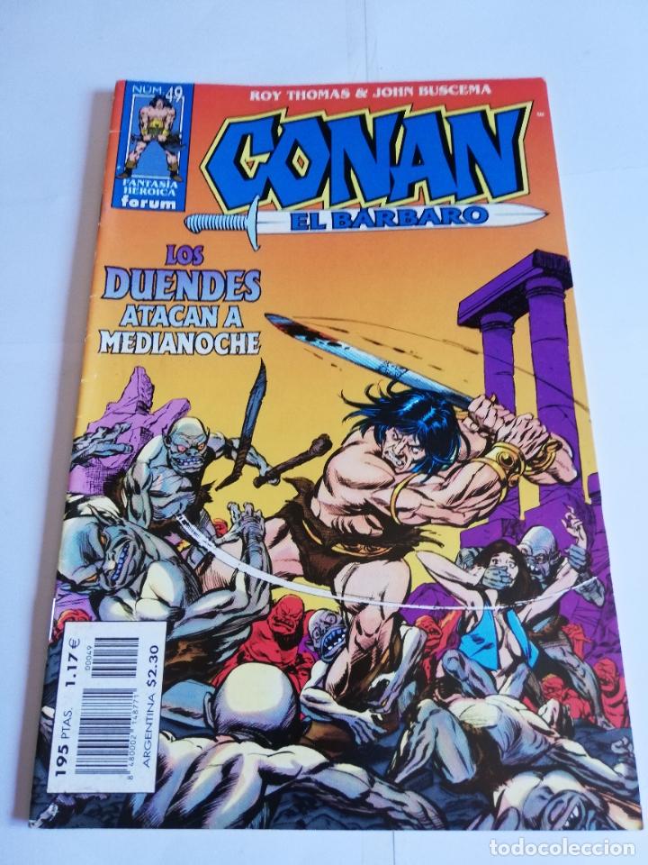 C&oacute;mics: CONAN EL BARBARO NUM 49 - BUEN ESTADO - Foto 1