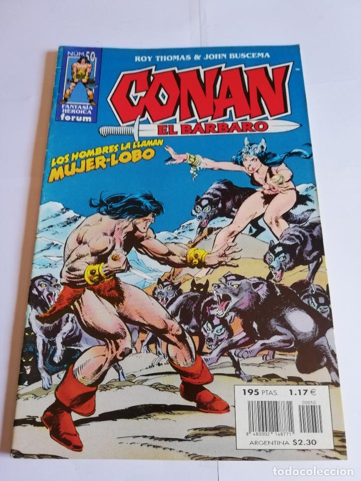 C&oacute;mics: CONAN EL BARBARO NUM 50 - BUEN ESTADO - Foto 1