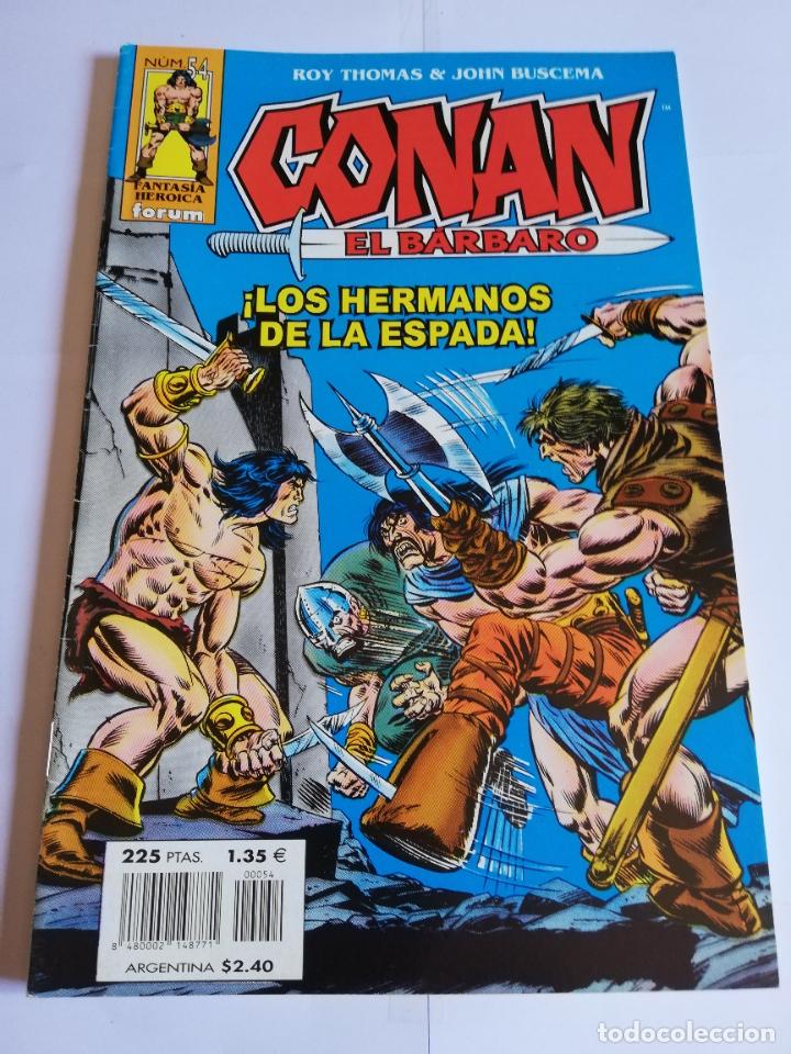 C&oacute;mics: CONAN EL BARBARO NUM 54 - BUEN ESTADO - Foto 1