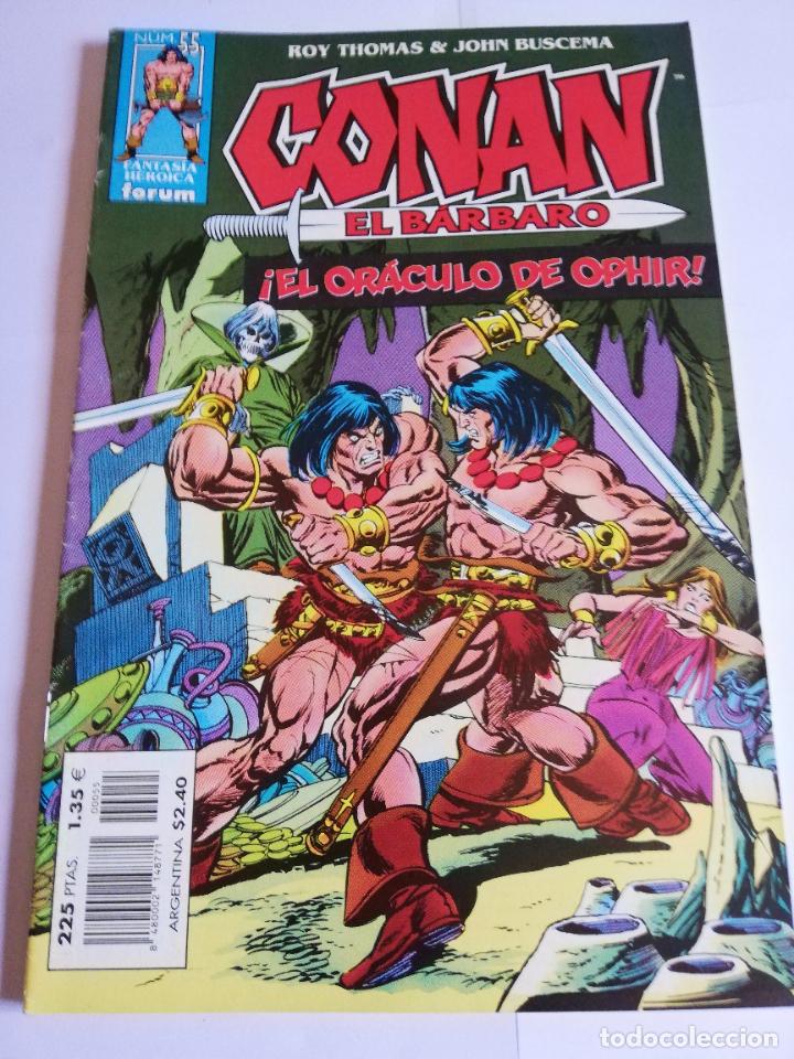 C&oacute;mics: CONAN EL BARBARO NUM 55 - BUEN ESTADO - Foto 1