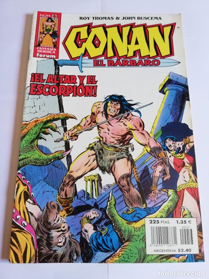 C&oacute;mics: CONAN EL BARBARO NUM 53 - BUEN ESTADO - Foto 1