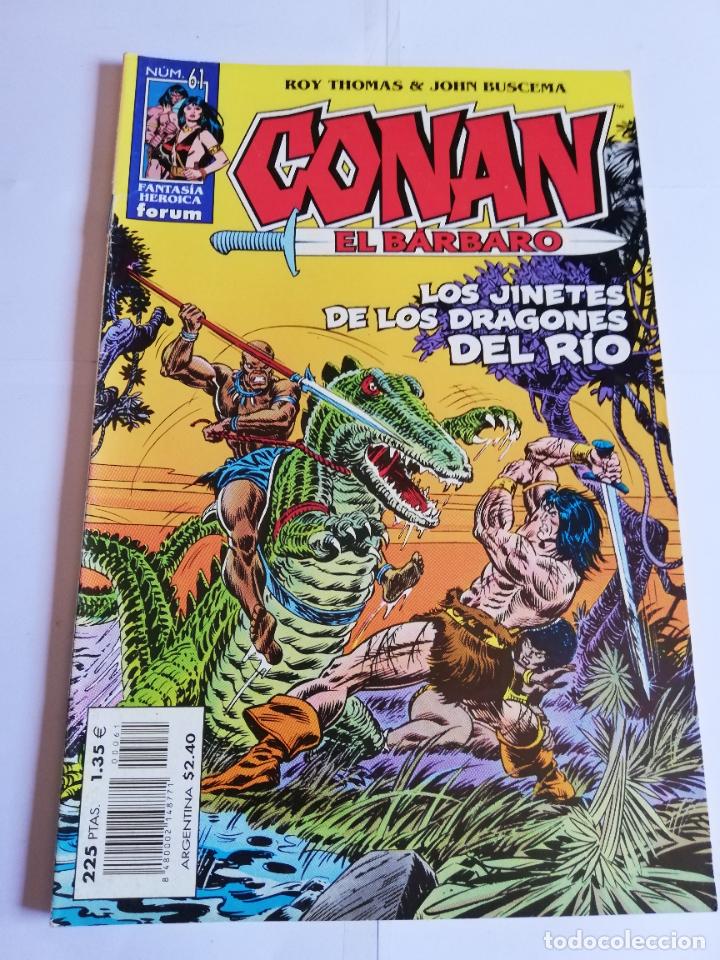 C&oacute;mics: CONAN EL BARBARO NUM 61 - BUEN ESTADO - Foto 1