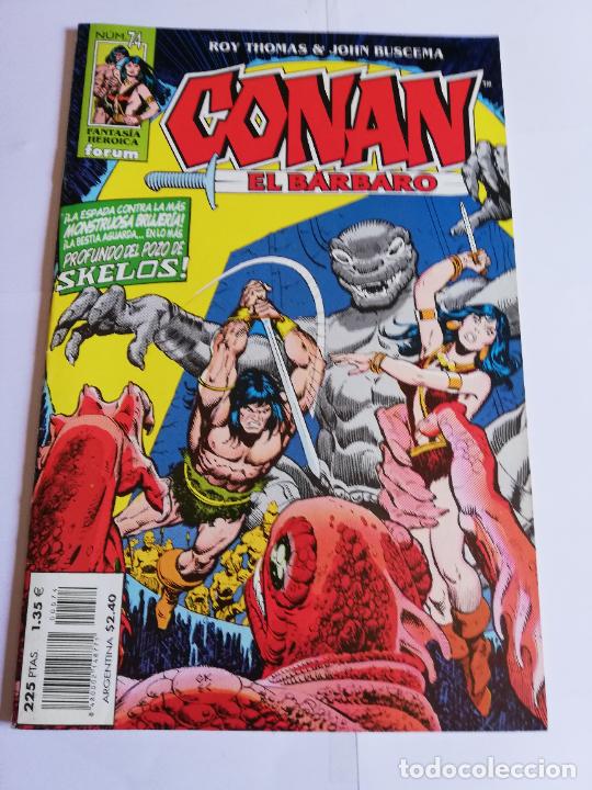 C&oacute;mics: CONAN EL BARBARO NUM 74 - BUEN ESTADO - Foto 1