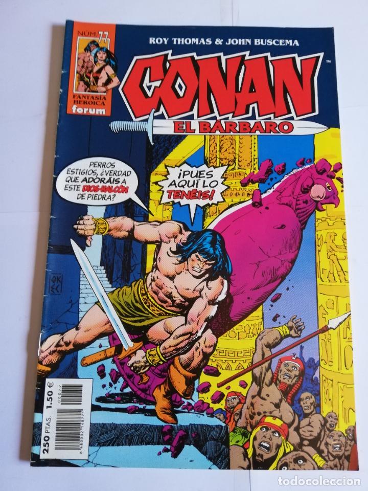 C&oacute;mics: CONAN EL BARBARO NUM 77 - BUEN ESTADO - Foto 1