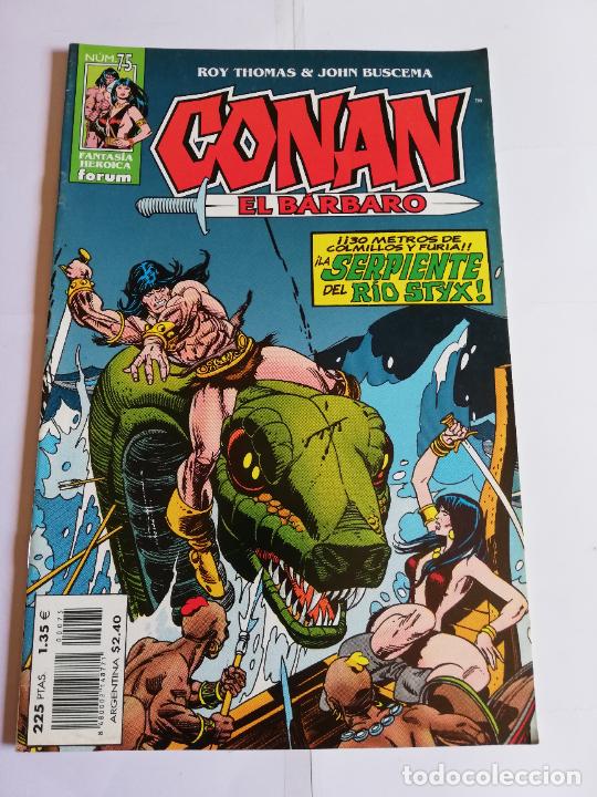 C&oacute;mics: CONAN EL BARBARO NUM 75 - BUEN ESTADO - Foto 1