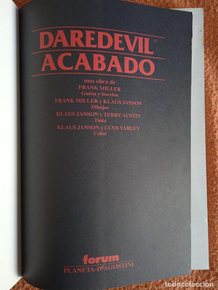 C&oacute;mics: Obras maestras 35 Daredevil Acabado Forum - Foto 3