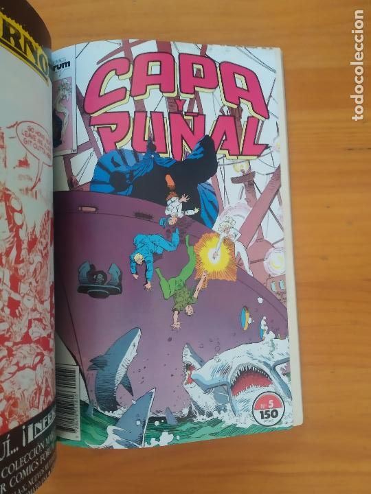 C&oacute;mics: CAPA Y PU&Ntilde;AL - N&ordm; 1 A 14 - MARVEL - FORUM (FK) - Foto 7
