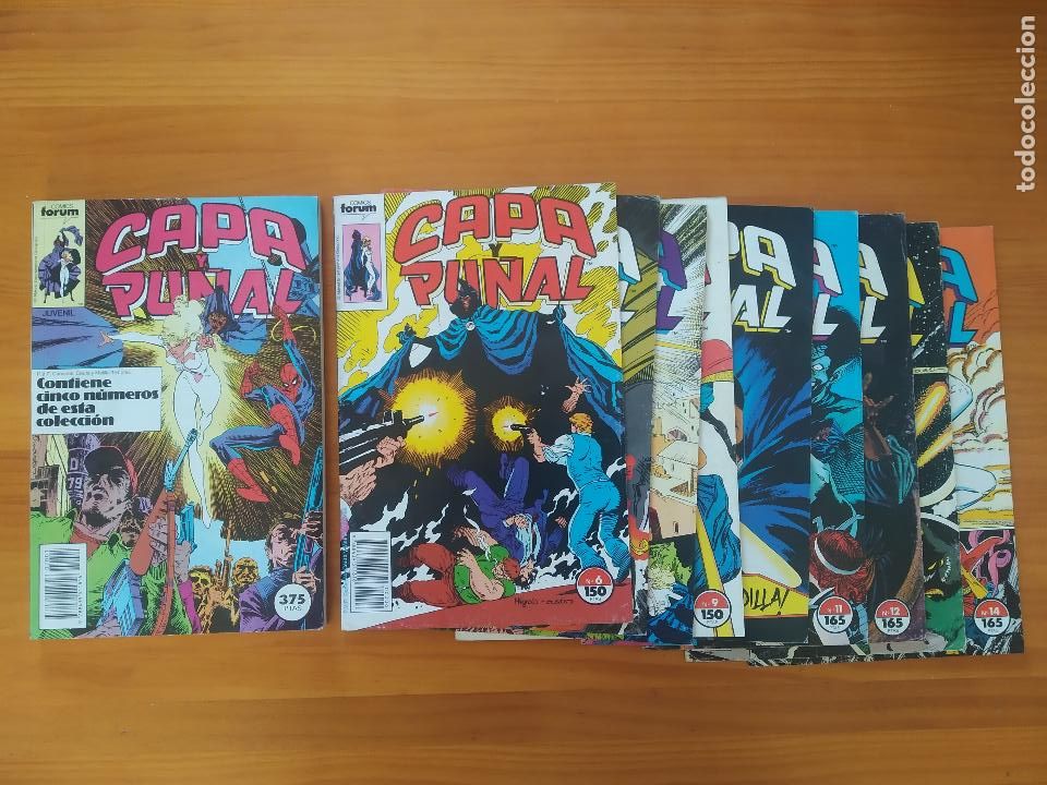 C&oacute;mics: CAPA Y PU&Ntilde;AL - N&ordm; 1 A 14 - MARVEL - FORUM (FK) - Foto 1
