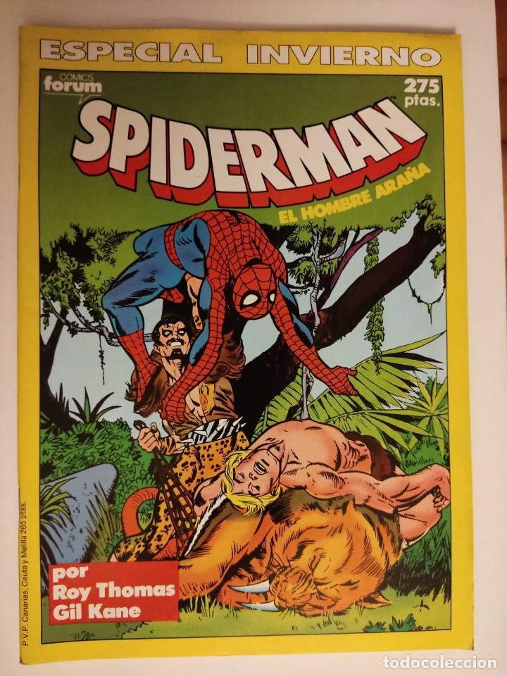 C&oacute;mics: SPIDERMAN ESPECIAL INVIERNO ROY THOMAS Y GIL KANE FORUM - Foto 1