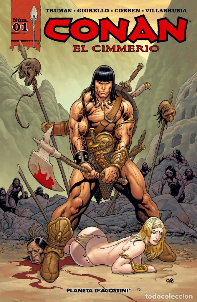 C&oacute;mics: CONAN EL CIMMERIO - 17 N&Uacute;MEROS - COMPLETA - PLANETA DE AGOSTINI - Foto 1