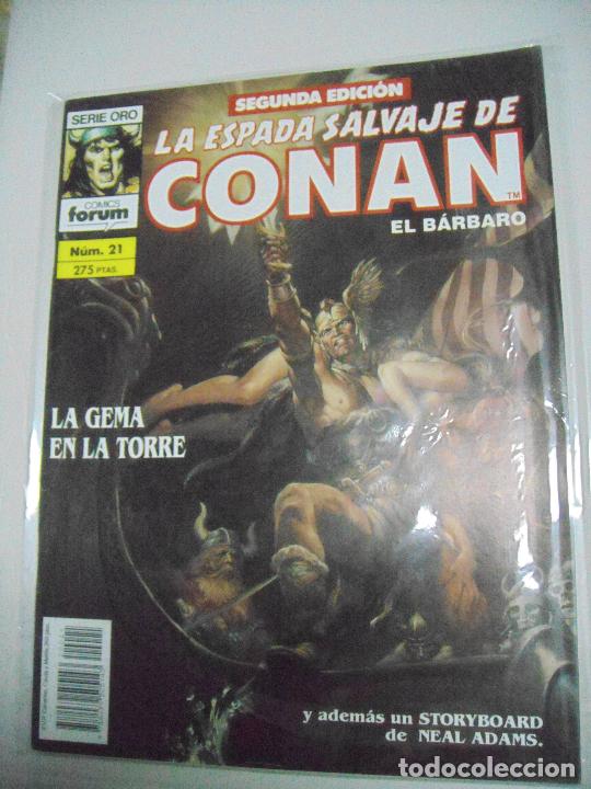 C&oacute;mics: LA ESPADA SALVAJE DE CONAN -VARIOS N&Uacute;MEROS - ED. FORUM - Foto 40