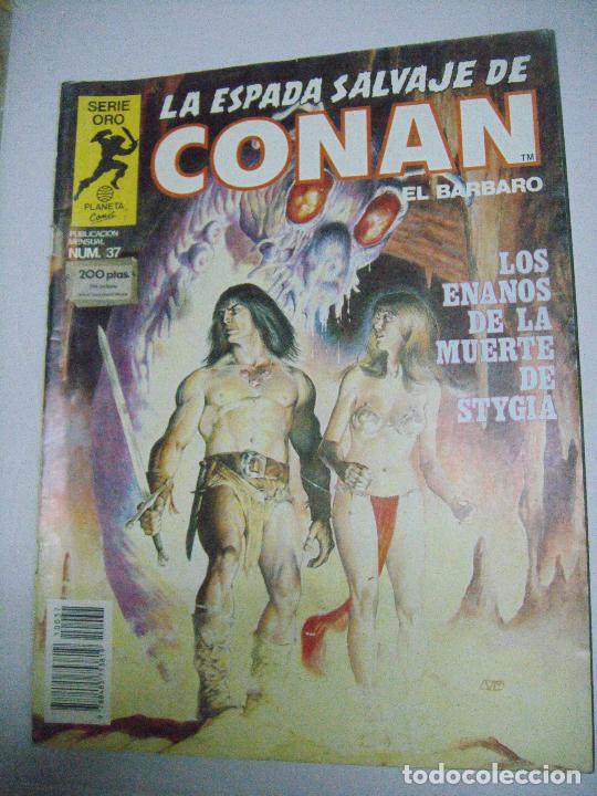 C&oacute;mics: LA ESPADA SALVAJE DE CONAN -VARIOS N&Uacute;MEROS - ED. FORUM - Foto 47